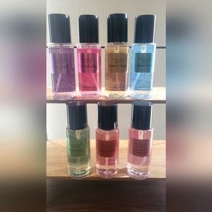 Victoria secret body mists.